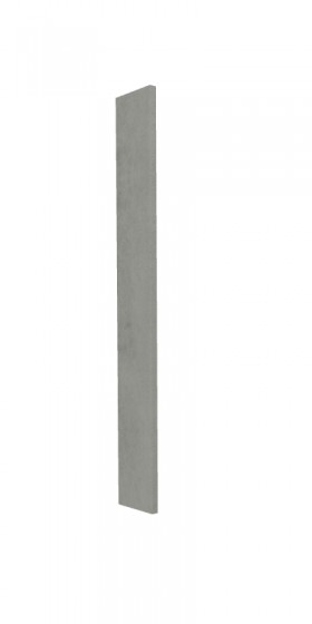 Панель торцевая ВПТ 400 Лофт (для шкафа торцевого верхнего) Бетон светлый в Бородино - borodino.katalogmebeli.com | фото