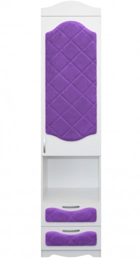 Пенал с ящиками серии Иллюзия 32 Фиолетовый в Бородино - borodino.katalogmebeli.com | фото