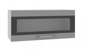 Ройс ГВПГСФ 800 Шкаф верхний горизонтальный (Графит софт/корпус Серый) в Бородино - borodino.katalogmebeli.com | фото