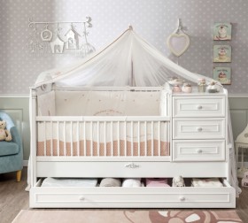 ROMANTIC BABY Детская кровать-трансформер 20.21.1015.00 в Бородино - borodino.katalogmebeli.com | фото 3