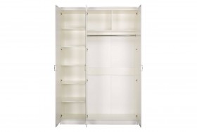 Шкаф для одежды 13.124 Ливерпуль (Белый, ясень ваниль НМ-1012-100 ПВХ) в Бородино - borodino.katalogmebeli.com | фото 7