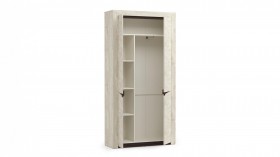 Шкаф для одежды 33.18 Лючия бетон в Бородино - borodino.katalogmebeli.com | фото 3