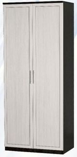 Шкаф для одежды ДЛЯ ГОСТИНОЙ ШО-900 Венге/Дуб выбеленный в Бородино - borodino.katalogmebeli.com | фото
