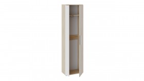 Шкаф для одежды «Нуар» тип 1 Дуб Сонома/Белый ясень в Бородино - borodino.katalogmebeli.com | фото 3