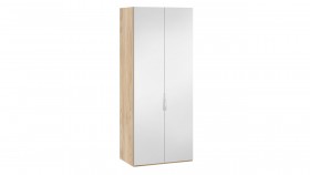 Шкаф для одежды с 2 зеркальными дверями «Эмбер» Яблоня Беллуно в Бородино - borodino.katalogmebeli.com | фото