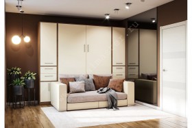 Шкаф-кровать с диваном Злата в Бородино - borodino.katalogmebeli.com | фото