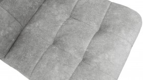 Стул «Аспен» К1С Черный муар/Микровелюр Wellmart Silver в Бородино - borodino.katalogmebeli.com | фото 3