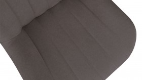 Стул «Марвел» К1С Исп. 2 Черный муар/Микровелюр Jercy Stone в Бородино - borodino.katalogmebeli.com | фото 3