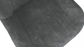 Стул «Марвел» К1С Исп. 2 Черный муар/Микровелюр Wellmart Graphite в Бородино - borodino.katalogmebeli.com | фото 3