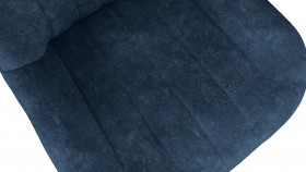 Стул «Марвел» К3 Исп. 2 Черный муар/Микровелюр Wellmart Blue в Бородино - borodino.katalogmebeli.com | фото 3