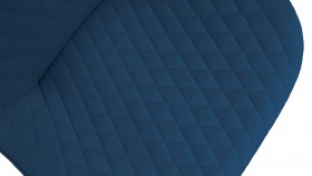 Стул «Оливер» К1С Черный муар/Велюр Confetti Blue в Бородино - borodino.katalogmebeli.com | фото 3