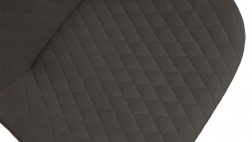 Стул «Оливер» К1С Черный муар/Велюр Confetti Stone в Бородино - borodino.katalogmebeli.com | фото 3
