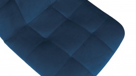 Стул «Райс» К1С Белый/Велюр Confetti Blue в Бородино - borodino.katalogmebeli.com | фото 3