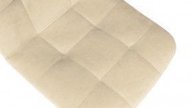 Стул «Райс» К1С Белый/Велюр Confetti Cream в Бородино - borodino.katalogmebeli.com | фото 3