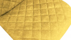 Стул «Ричи» К3 Черный муар/Микровелюр Wellmart Yellow в Бородино - borodino.katalogmebeli.com | фото 3