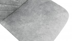 Стул «Шерри» К3 Черный муар/Микровелюр Wellmart silver в Бородино - borodino.katalogmebeli.com | фото 3