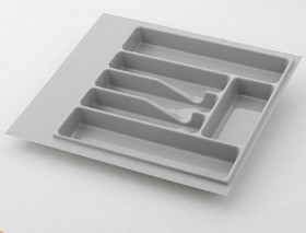 Вкладыш для кухонных принадлежностей, серый, Volpato 300 мм в Бородино - borodino.katalogmebeli.com | фото